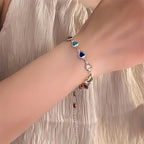 Bracelet - Rainbow Hearts