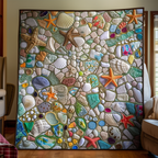 Quilted Throw - Pebble Beach – view 2