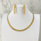 3-Piece Jewellery Set - Gold-Tone Mesh