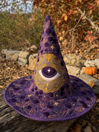 Quilted Witch Hat - Mystic Eye – view 3