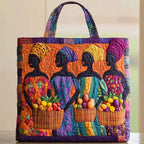 Tapestry Women quilted tote bag – women on tapestry