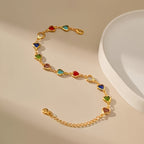 Bracelet - Rainbow Hearts