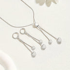 Necklace & Earrings Set - Hearts