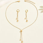 Necklace & Earrings Set - Hearts