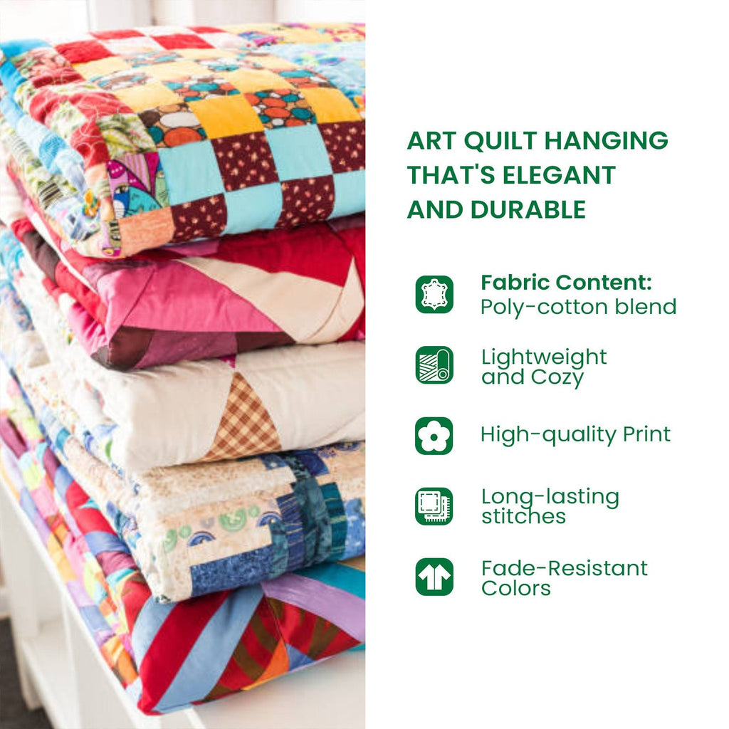 Care instructions – Art Quilt - Book Guardian Dragon