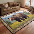 Meadow Bear rug – bear in a meadow