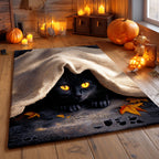 Blanket Cat Secret rug – cat under a blanket