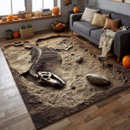 Fossil Dig rug – dinosaur fossil
