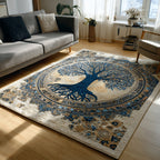 Canyon Seasons rug – blue tree medallion