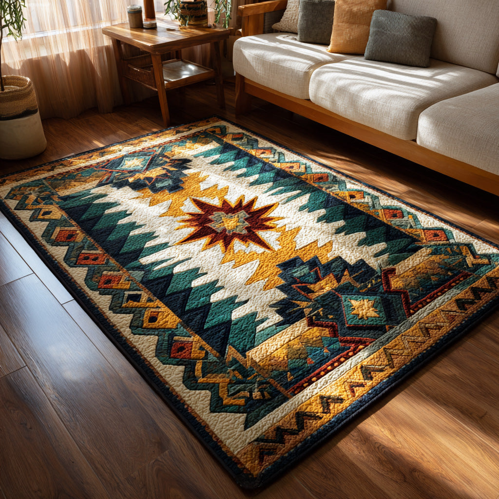 Canyon Star rug – star medallion