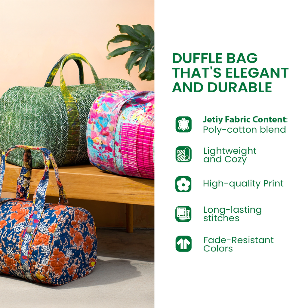 Care instructions – Quilted Weekend Bag - Blue Companions