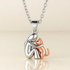 Pendant Necklace - Cat Cuddle