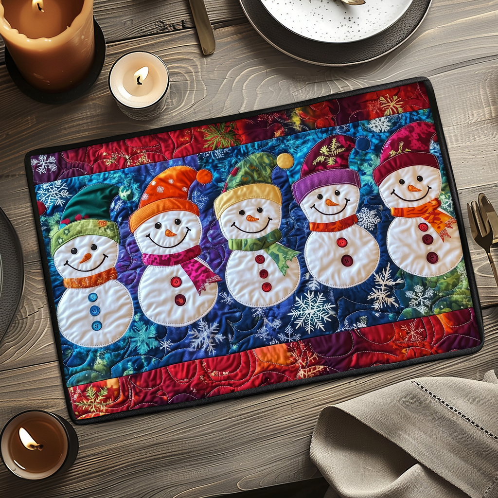 Quilted Placemats - Chilly Cheer – view 2