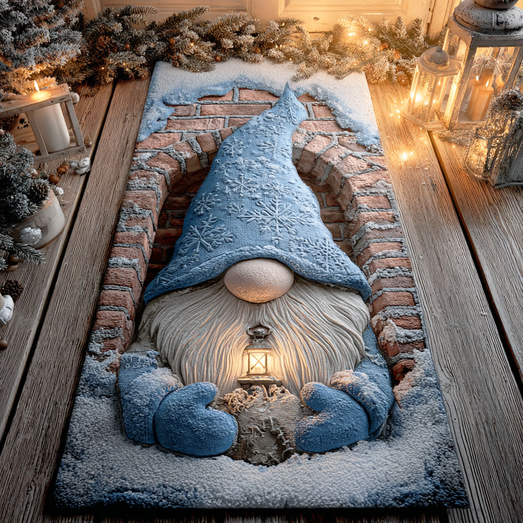 Cosy Beard Gnome hallway runner – gnome with lantern