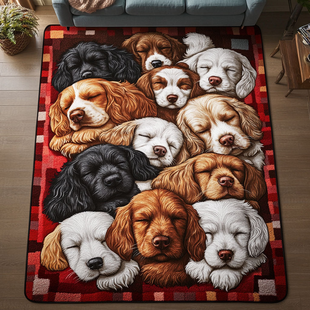 Cosy Curl Spaniel rug – spaniel puppies