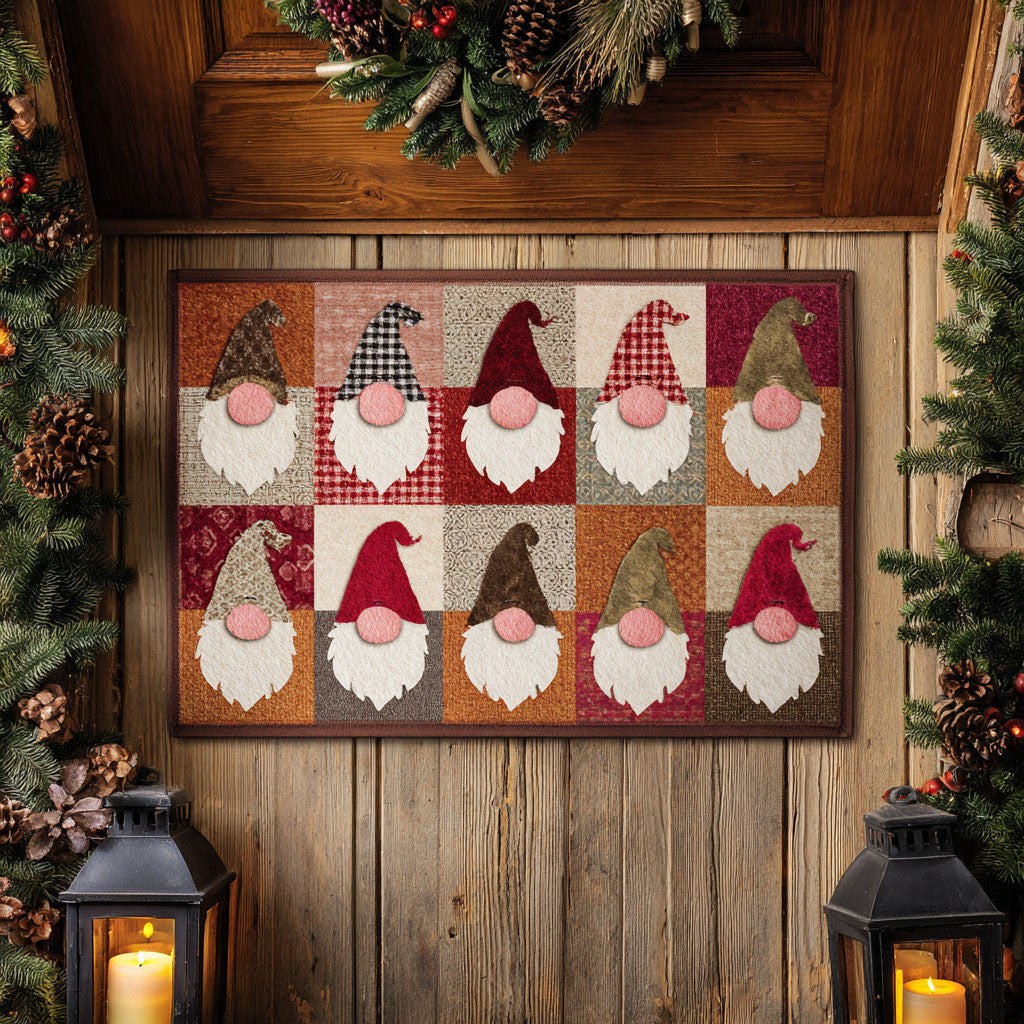 Gnome Patch doormat – gnome patchwork