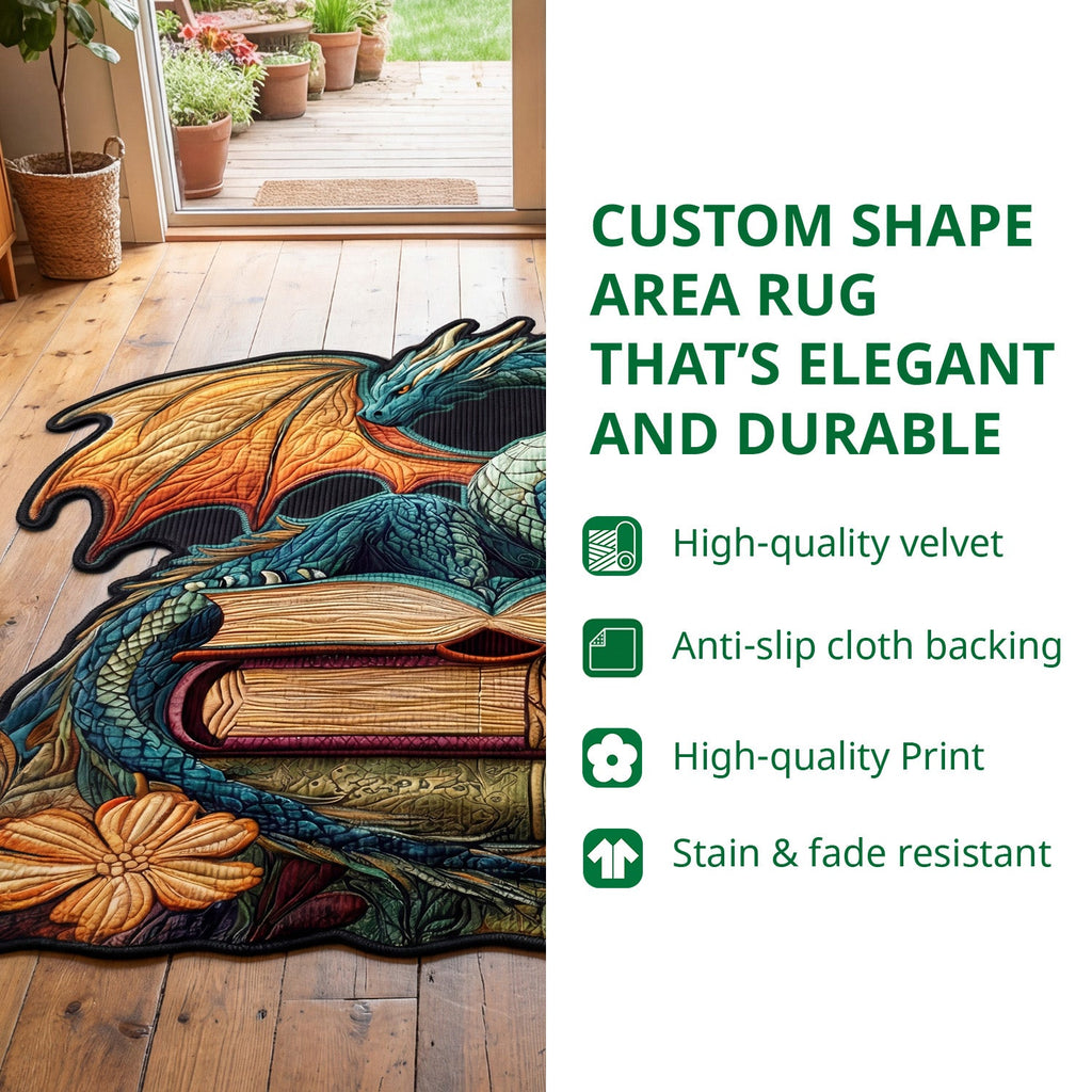 Shaped Rug - Coral Reef Lagoon – view 3