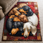 Dachshund Haven rug – dachshund pile