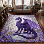 Violet Dragon rug – purple dragon