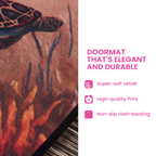 Care instructions – Doormat - Golden Harvest Pumpkin