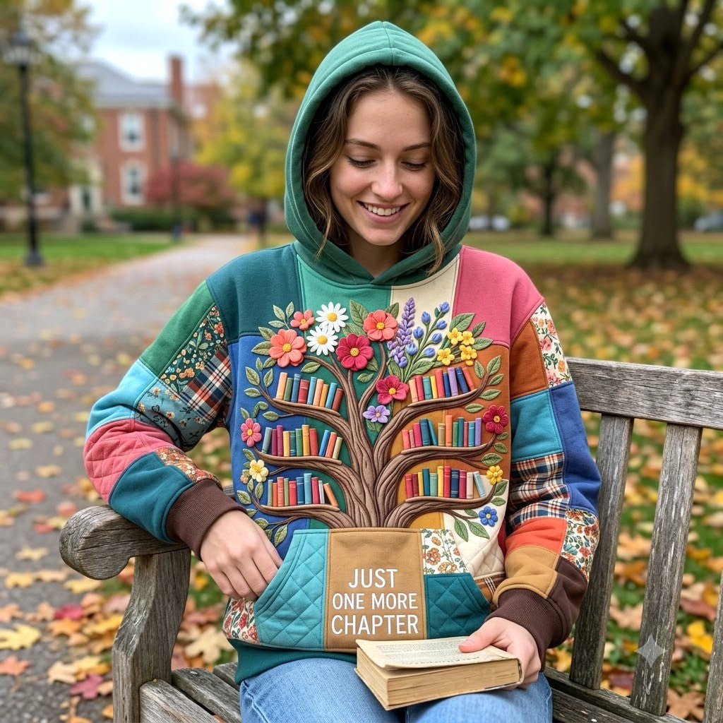 Hoodie - Book Tree – view 4
