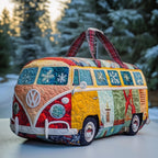 Snowflake Van quilted weekend bag – snowflake van