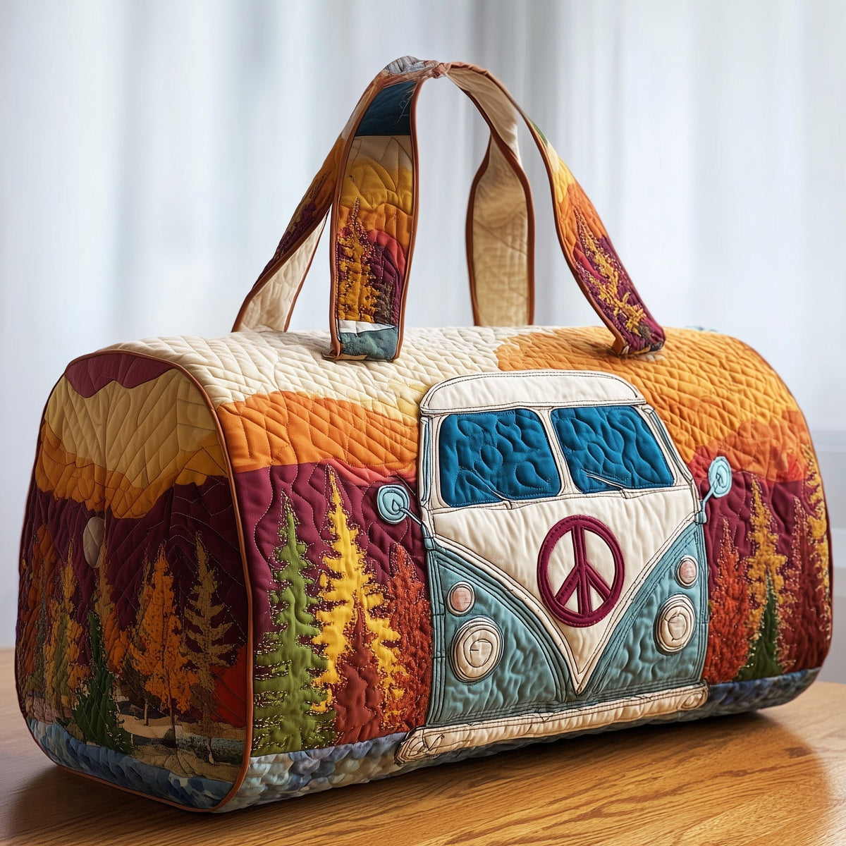Mountain Pines Van quilted weekend bag – mountain pines van