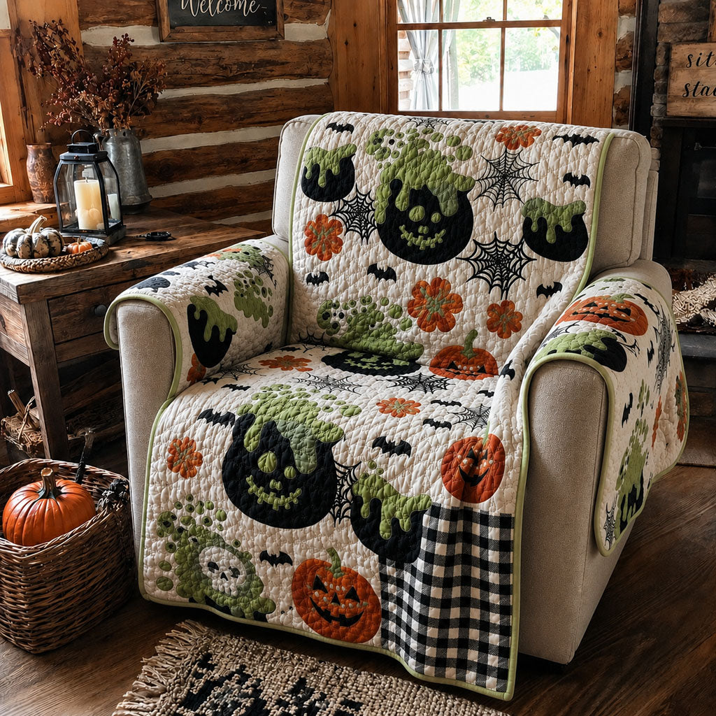 Quilted Sofa Cover - Ghostly Potions