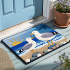 Gullsong Shore doormat – seagulls by the sea