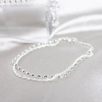 Silver-Tone Bracelet Set - Sparkle Duo