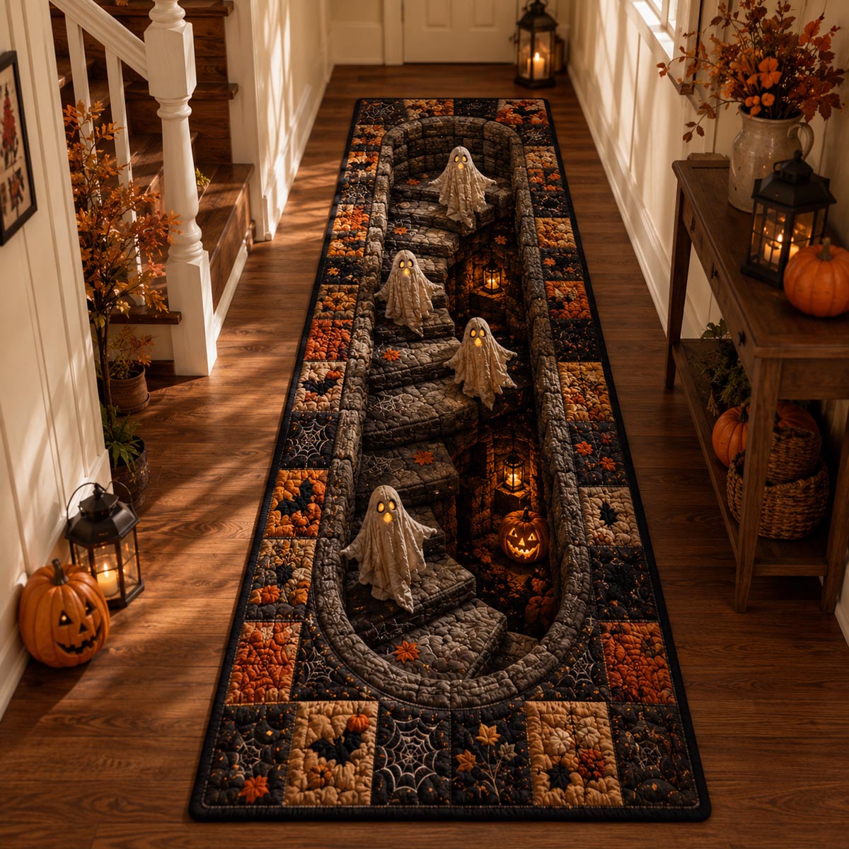 Hallway Runner Rug - Skeleton Crawl – view 4