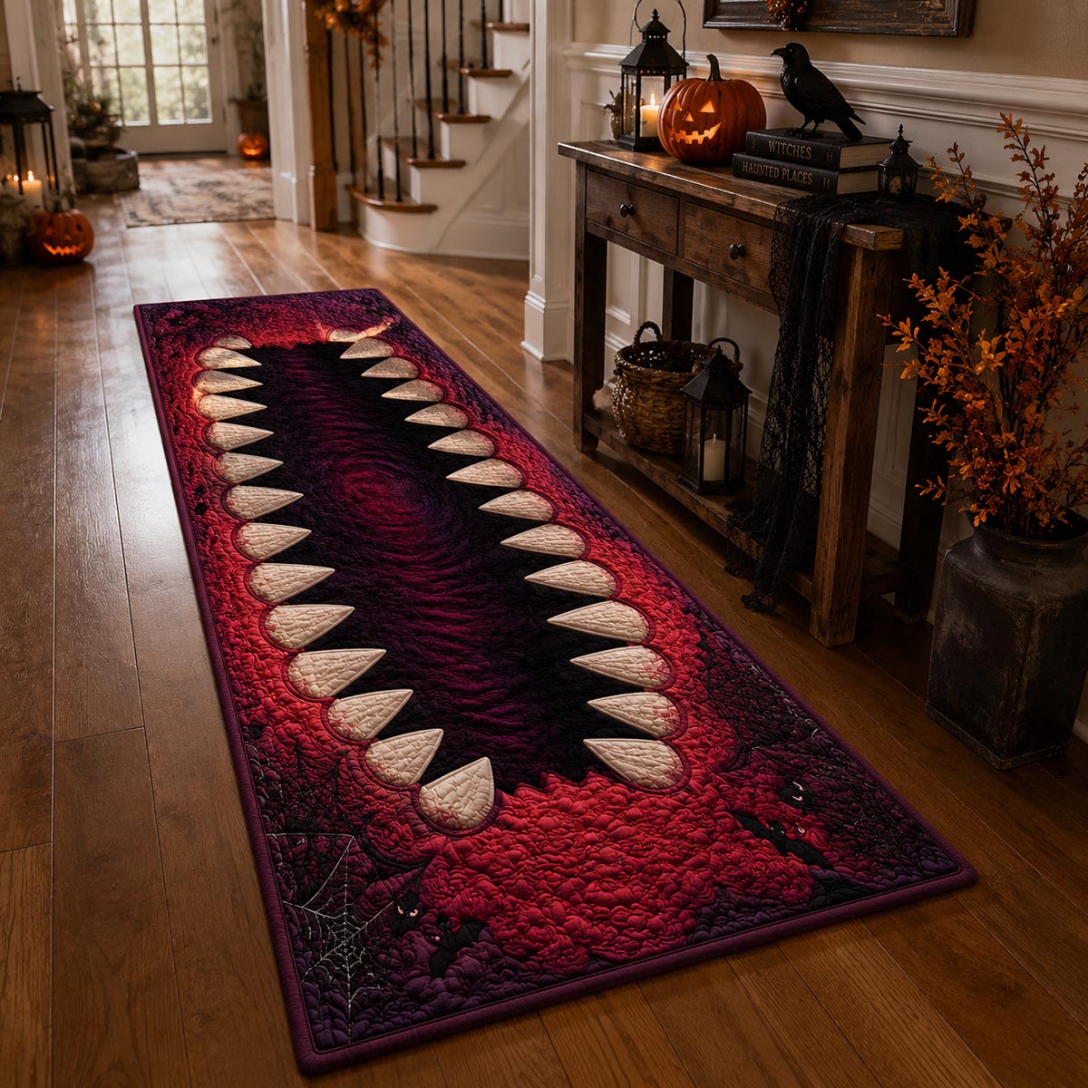 Hallway Runner Rug - Skeleton Crawl – view 3