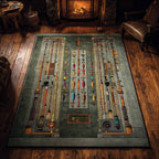 Vintage Fishing rug – fishing lures