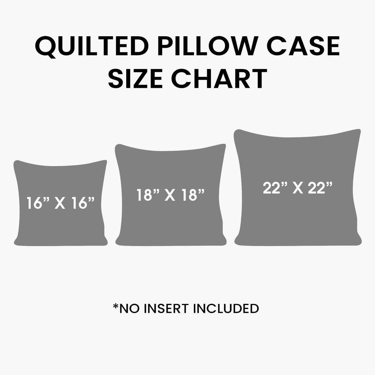 Size guide – Quilted Pillowcase - Haunted Hill