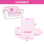 Quilted Sofa Cover - Summer Scrapbook