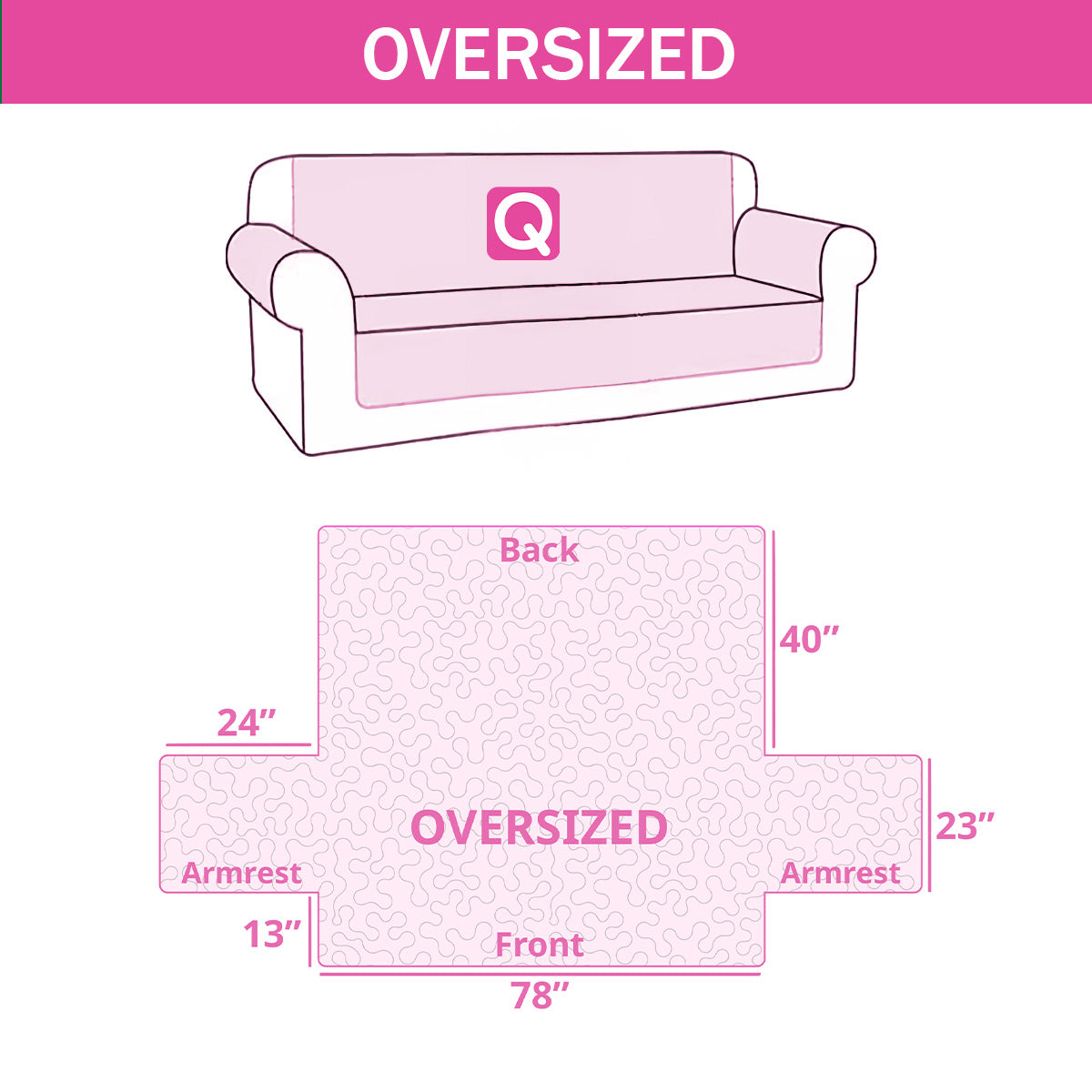 Quilted Sofa Cover - Summer Scrapbook