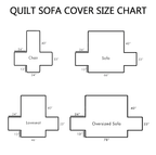 Quilted Sofa Cover - Seasons of Life