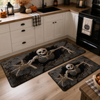 Skeleton Rift kitchen mat set – skeleton in a rift