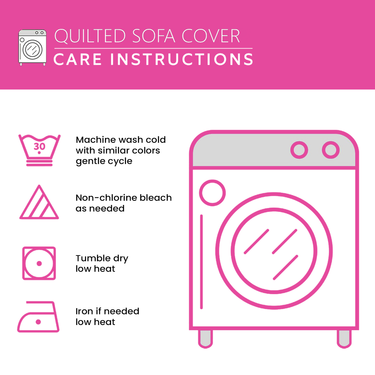Quilted Sofa Cover - Stars and Paws
