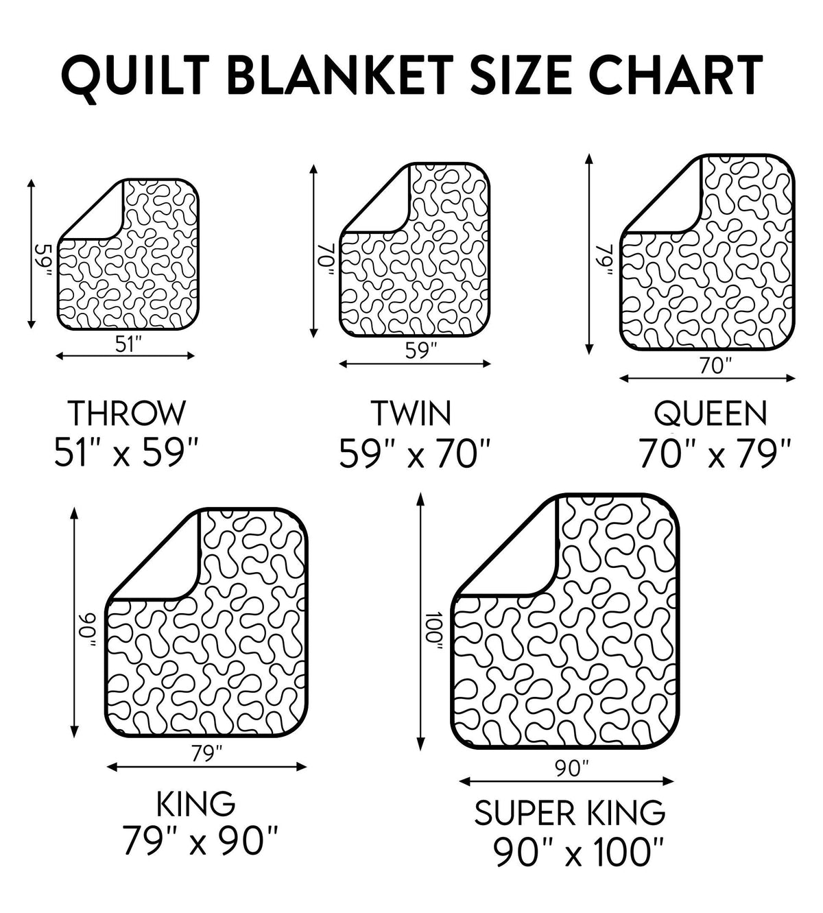 Quilted Throw - Purple Patchwork – view 2