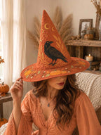 Quilted Witch Hat - Raven Harvest – view 2