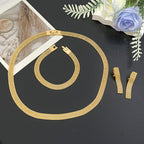 3-Piece Jewellery Set - Gold-Tone Mesh
