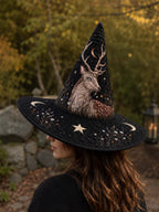 Quilted Witch Hat - Mystic Stag – view 2
