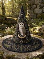 Quilted Witch Hat - Barn Owl Moon – view 3