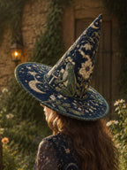 Quilted Witch Hat - Moonlit Frog Garden – view 2