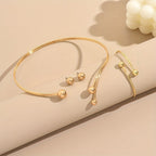 3-Piece Jewellery Set - Open Collar