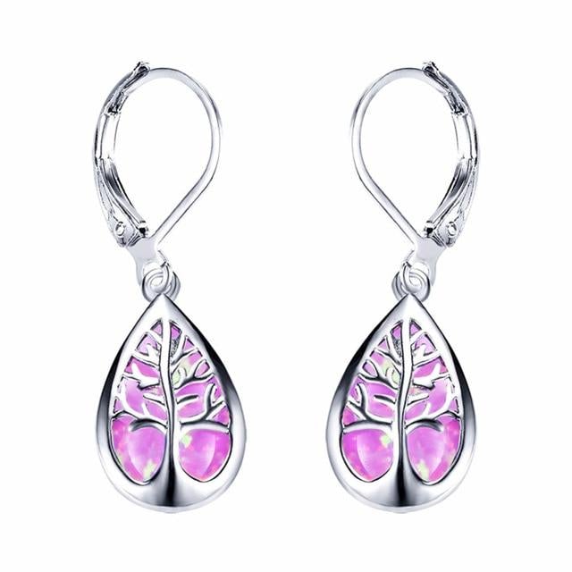 Drop Earrings - Tree of Life