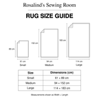Size guide – Rugs