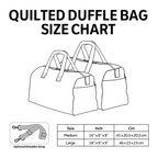Quilted Weekend Bag - Camp Van – view 2